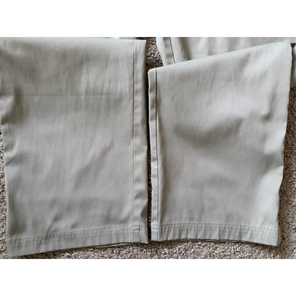 Nike Golf Tour Performance Dri-Fit Stretch Chino Pants Logo Khaki 40x30 JBHS - Picture 7 of 12